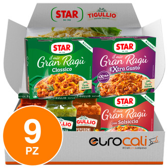 Star e Tigullio Kit Sughi Pronti Gran Ragù Classico Extra Gusto e con...